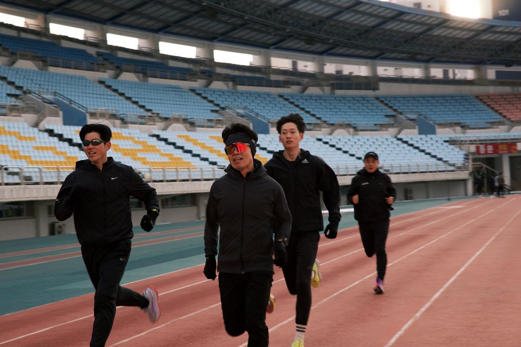실내 트랙 훈련