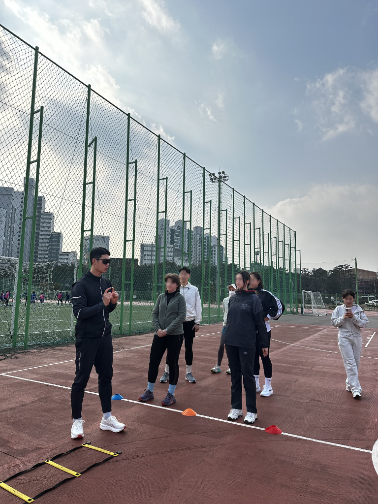 야외 그룹 세션